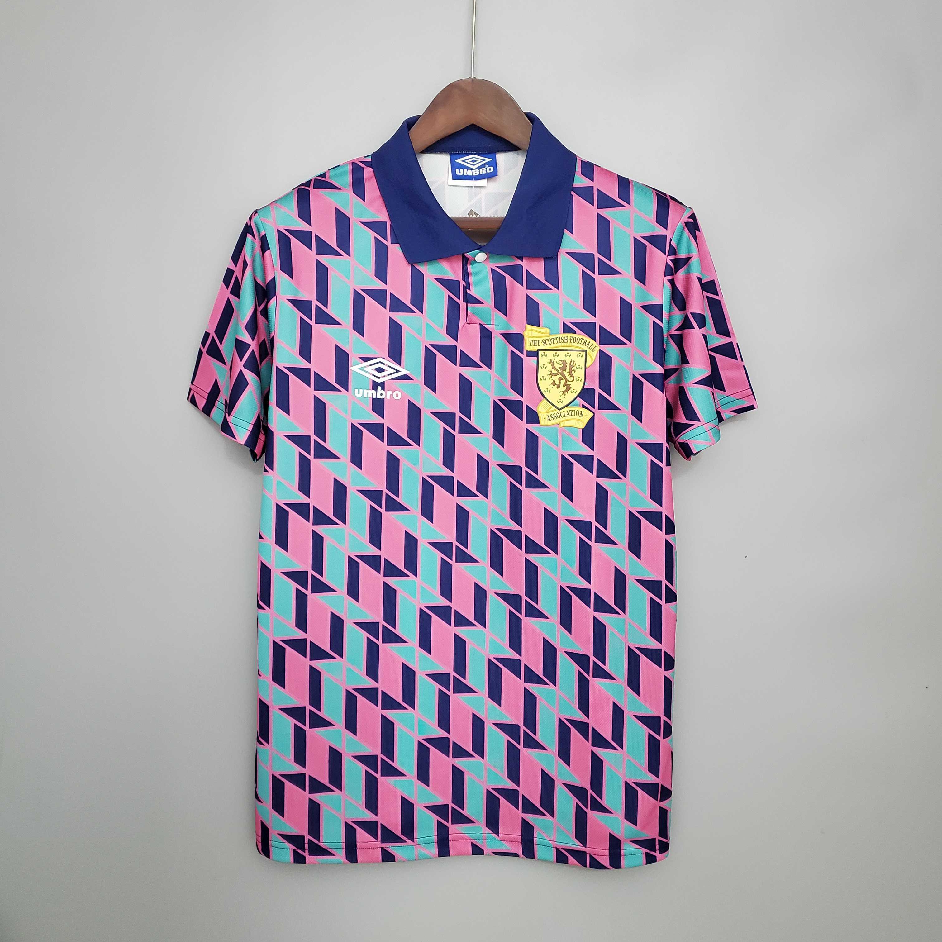 The Heritage Behind Scotland 89-90 Scotland Away Soccer Retro Jersey: A Timeless Story