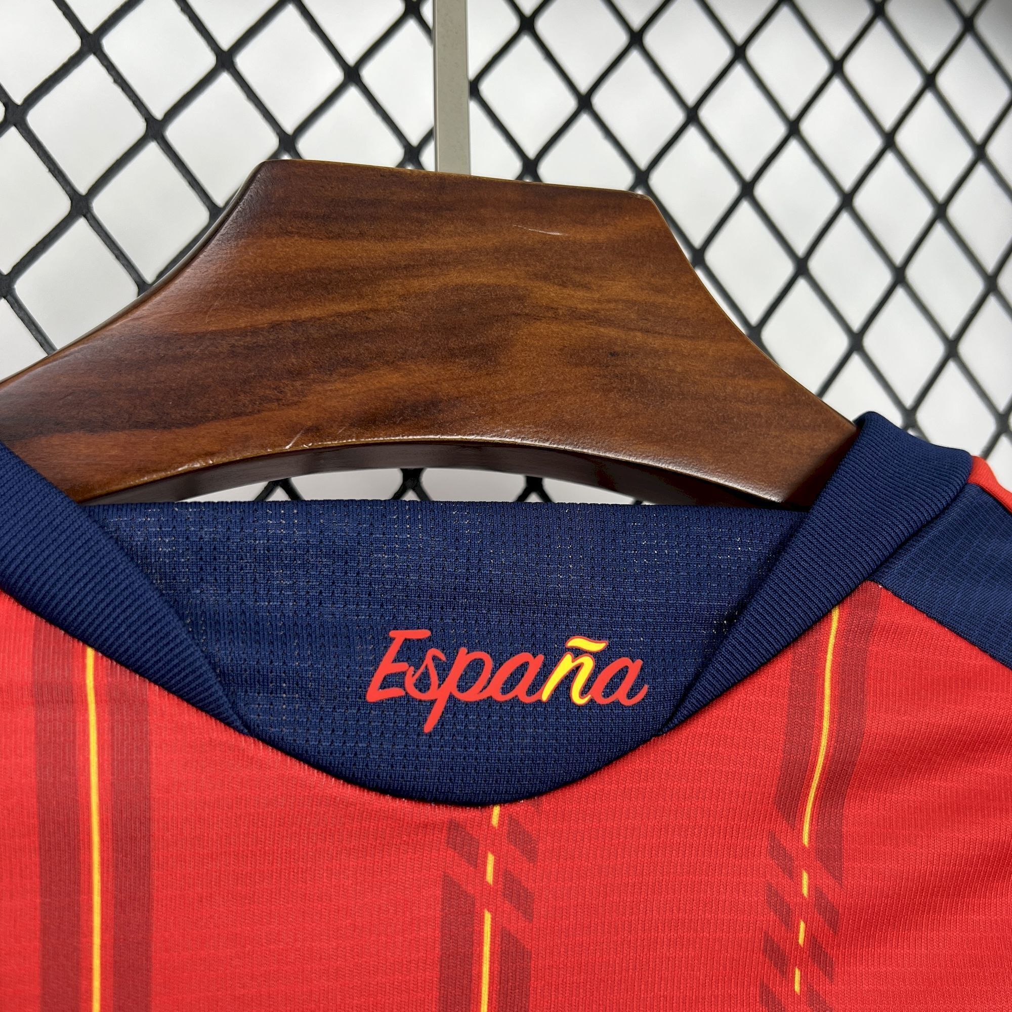 2026 Spain Home World Cup Soccer Jersey Long Sleeve - view 5