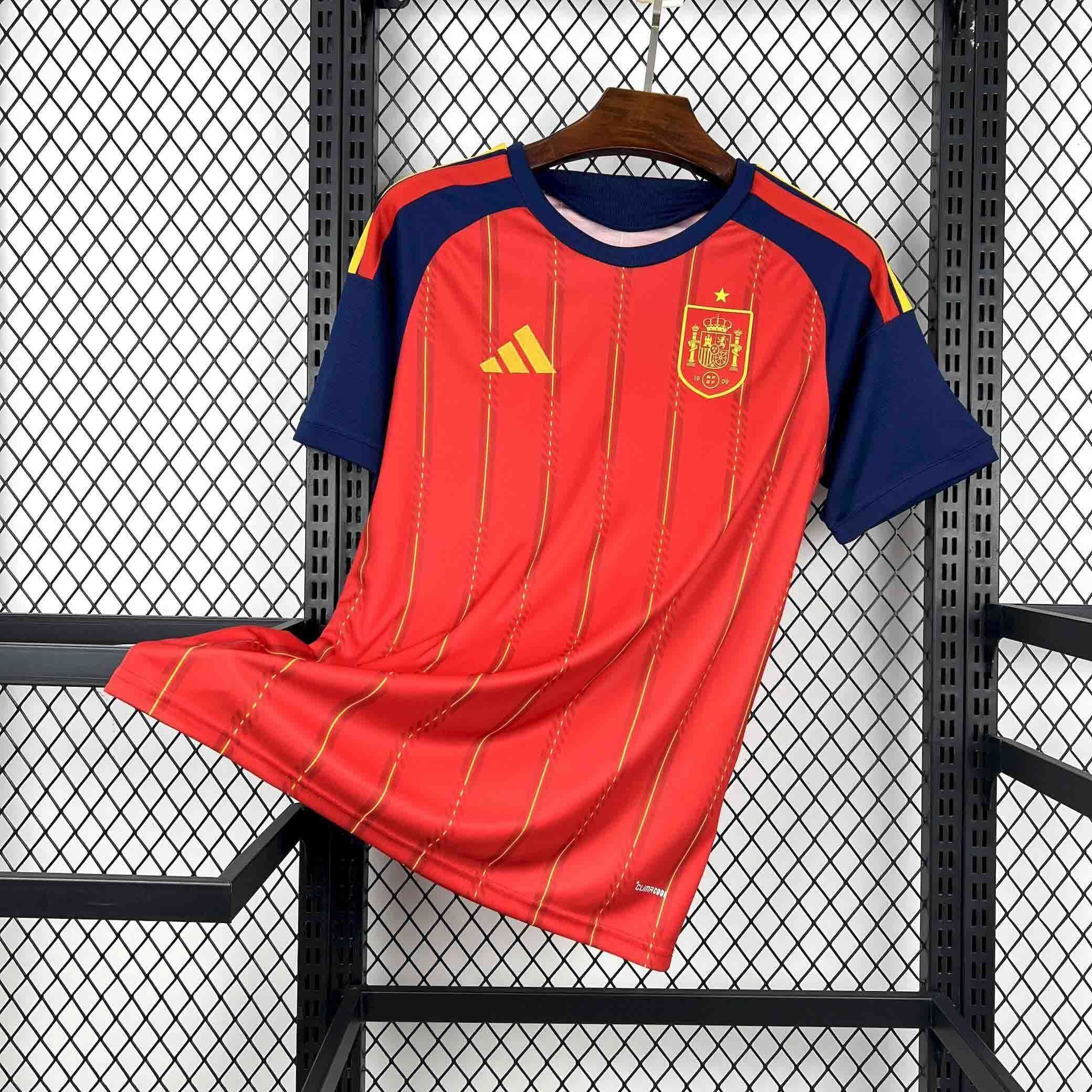 2026 Spain Home World Cup Soccer Jersey Custom Shirt