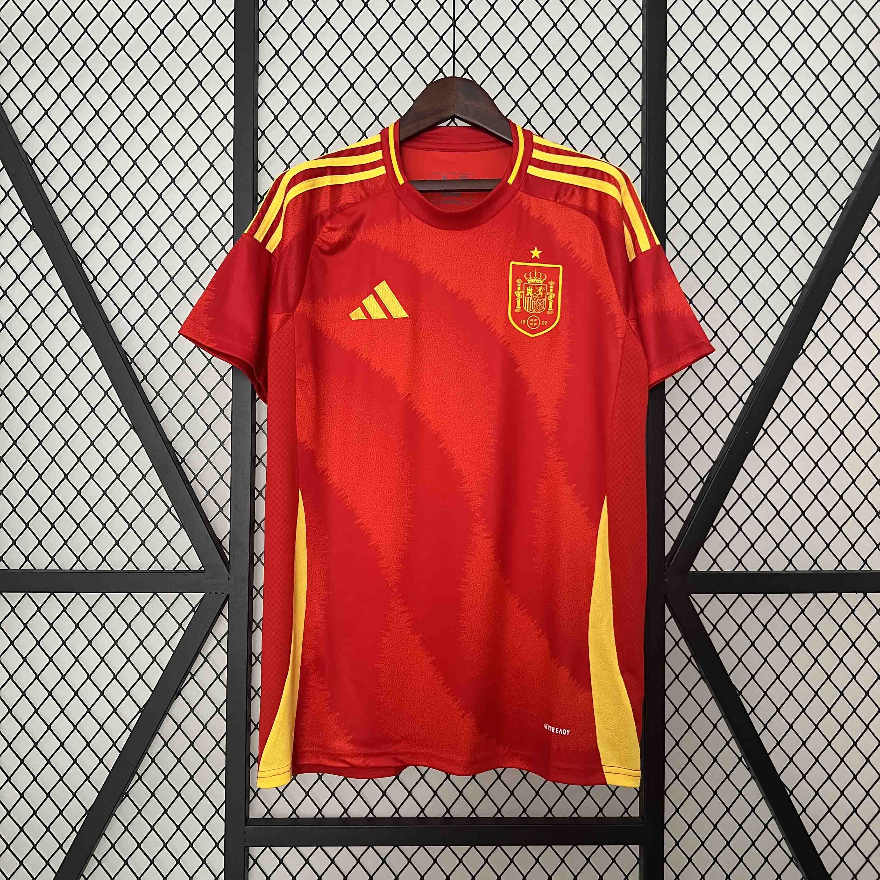 2024 Spain RODRIGO #16 Euro Cup Home Football Jersey - view 5