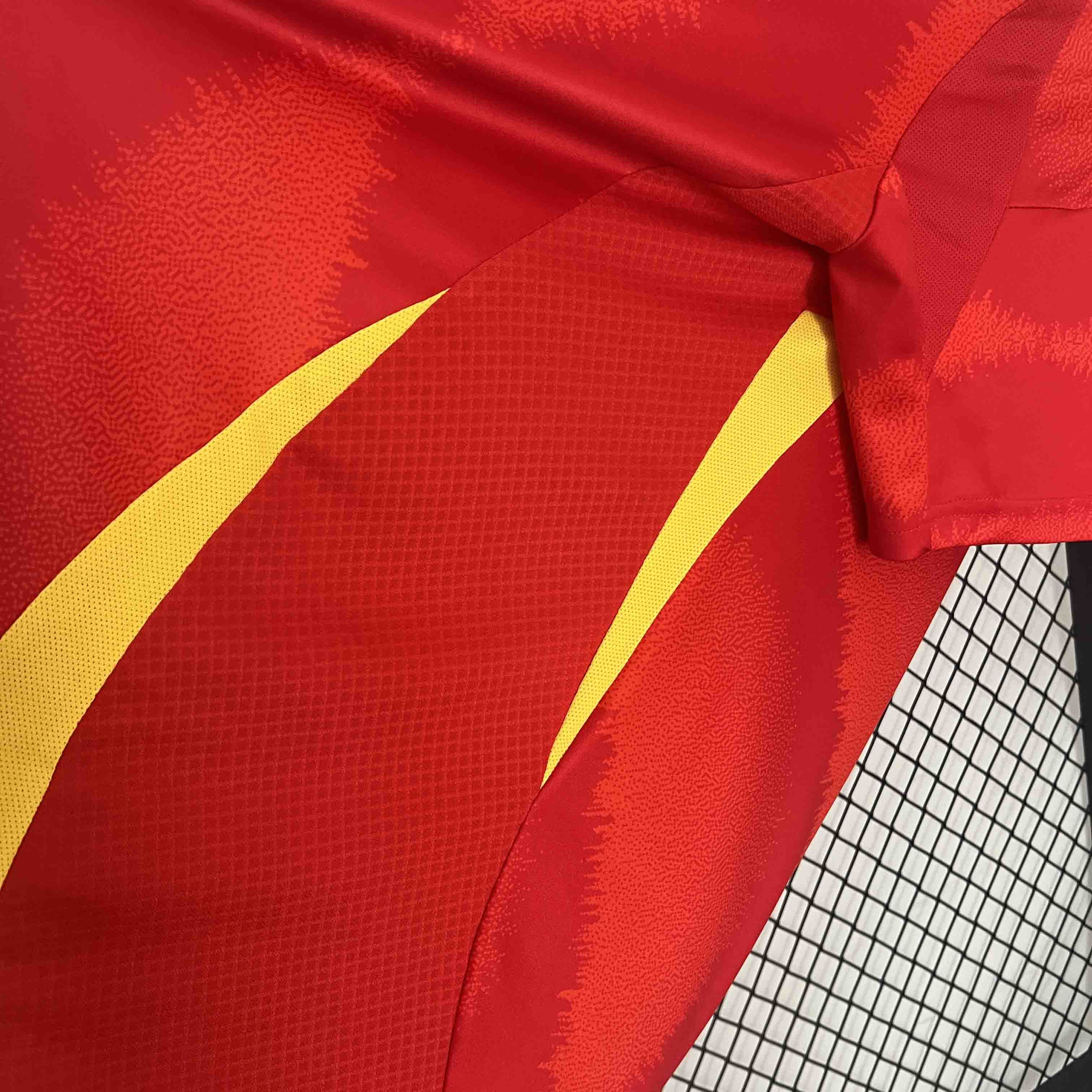 2024 Spain MORATA #7 Euro Cup Home Football Jersey - view 9
