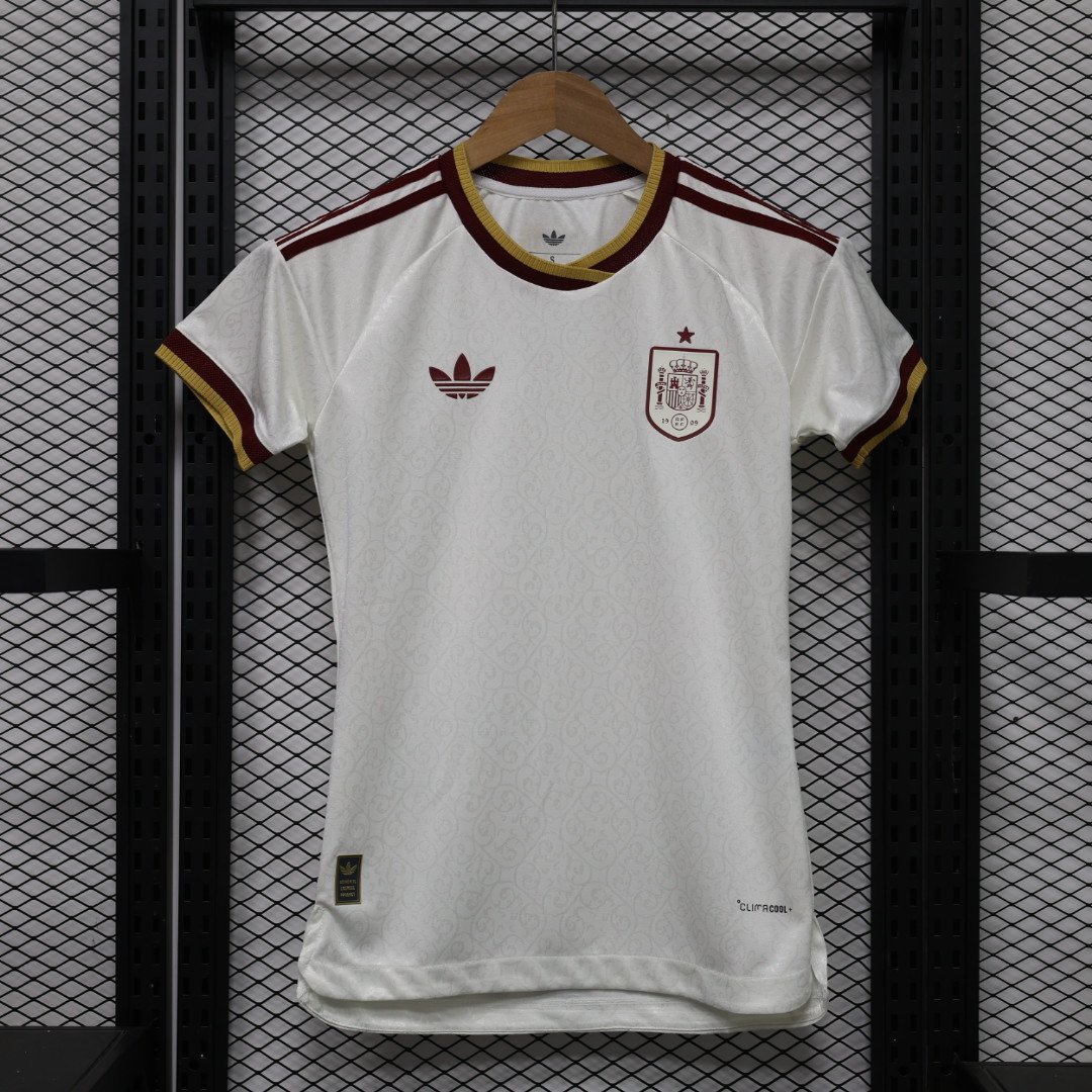 2026 Spain Away World Cup Women Soccer Jersey Authentic Shirt
