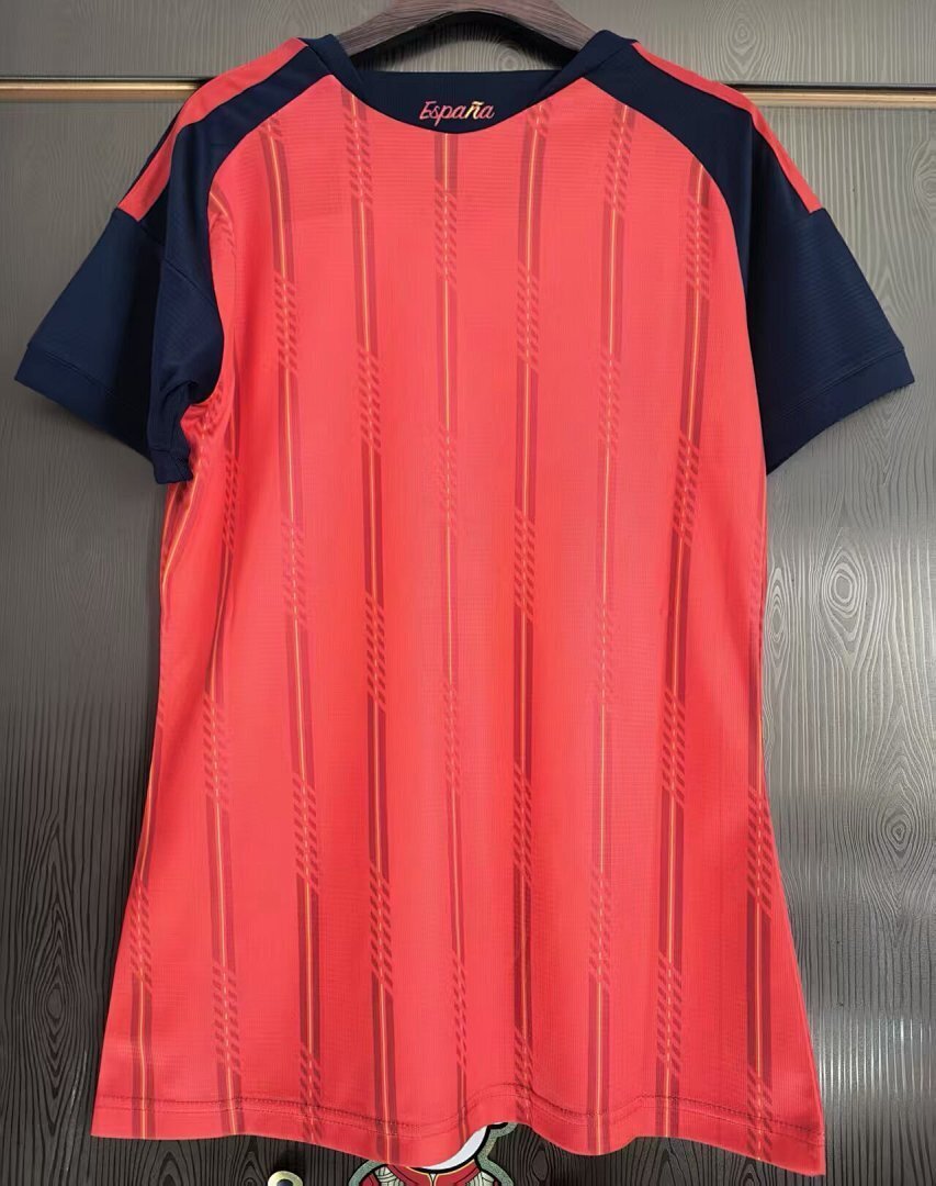 2026 Spain Home World Cup Women Soccer Jersey Player Version - view 3