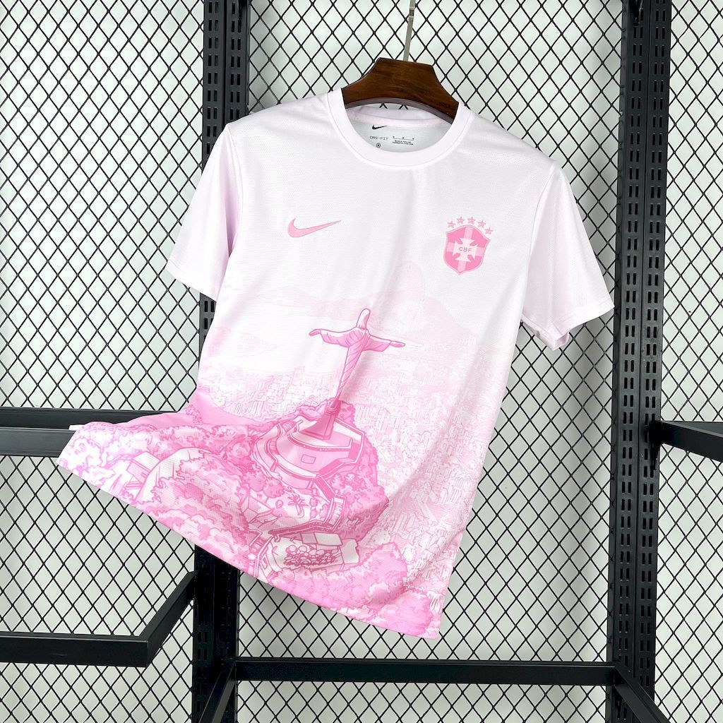 2025 Brazil Cristo Redemption Pink Special Edition T-Shirt - view 3