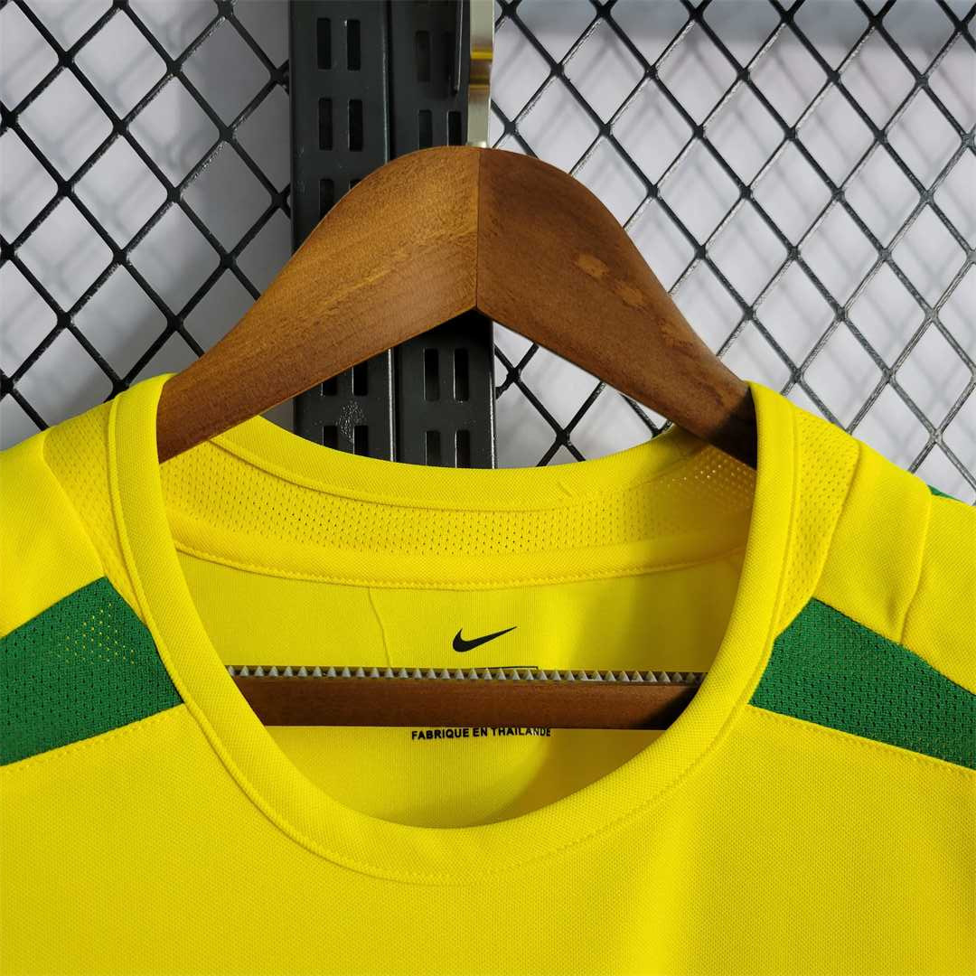 2002 Brazil World Cup Home Retro Jersey - view 7