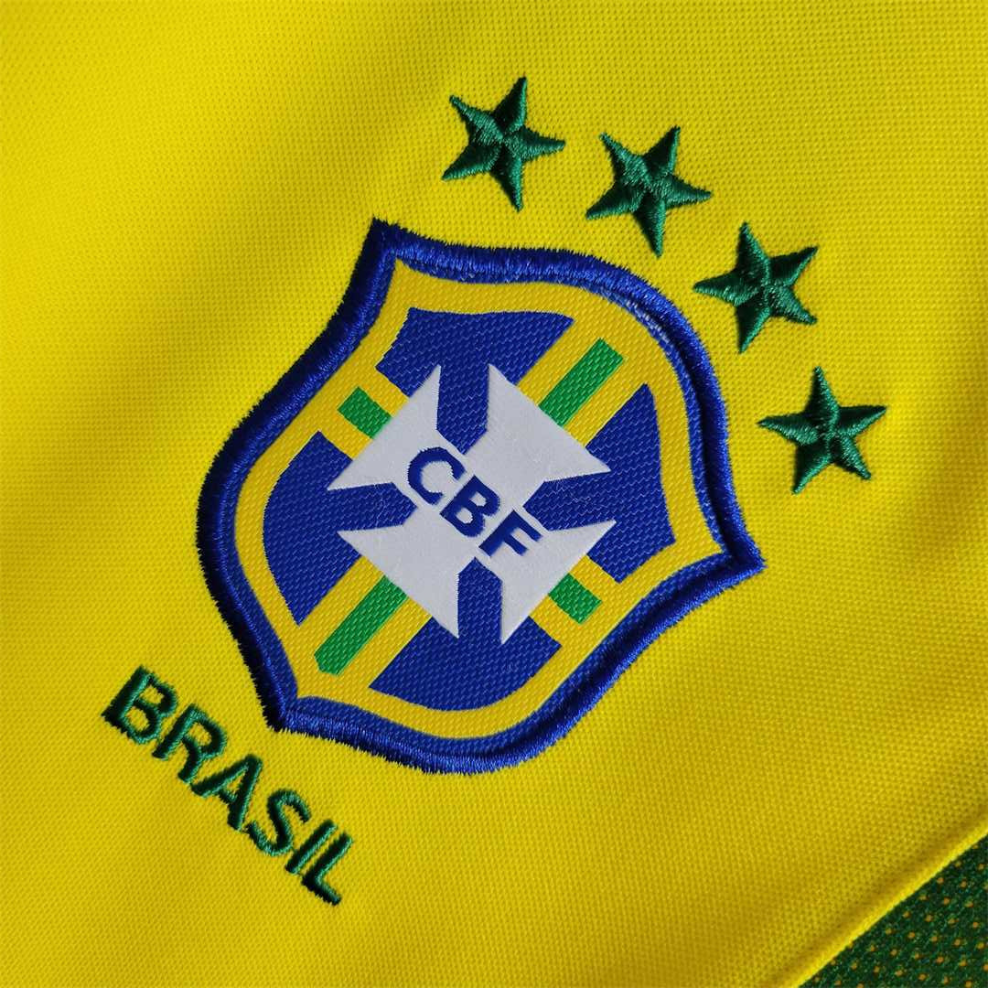 2002 Brazil World Cup Home Retro Jersey - view 8