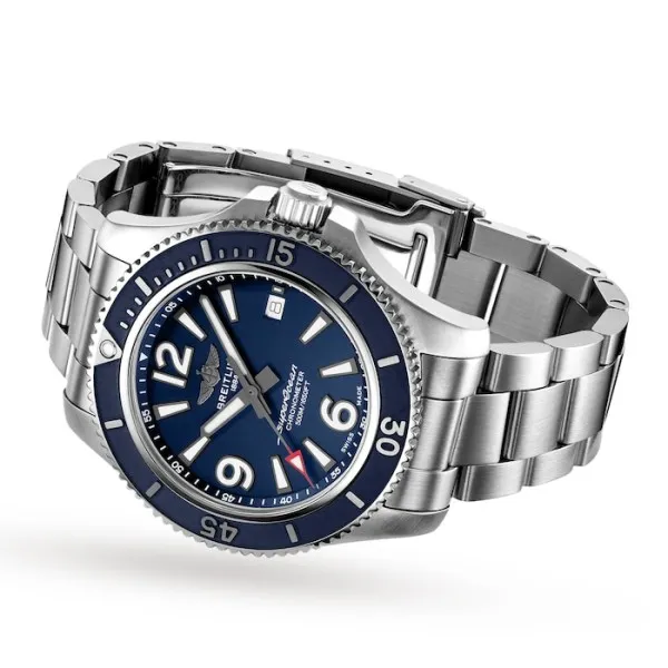 Breitling Superocean Men Automatic Blue Stainless Steel Watch A17366D81C1A1 - gallery