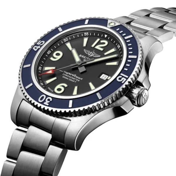 Breitling Superocean Men Automatic Black Stainless Steel Watch A173678A1B1A1 - gallery
