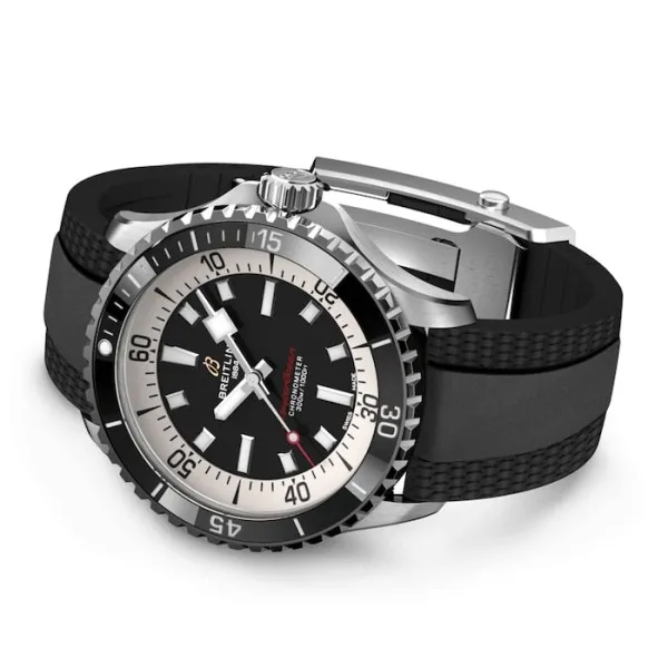 Breitling Superocean Men Automatic Black Rubber Watch A17375211B1S1 - gallery