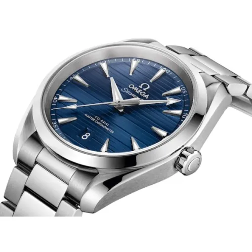 Omega Seamaster Aqua Terra Men Automatic Blue Stainless Steel Watch O22010382003001 - gallery