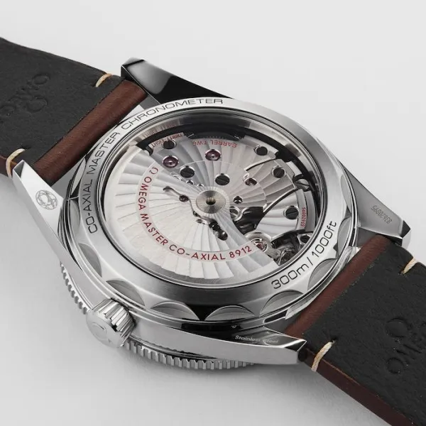 Omega Seamaster Men Automatic Black Calf Watch O23432412101001 - gallery