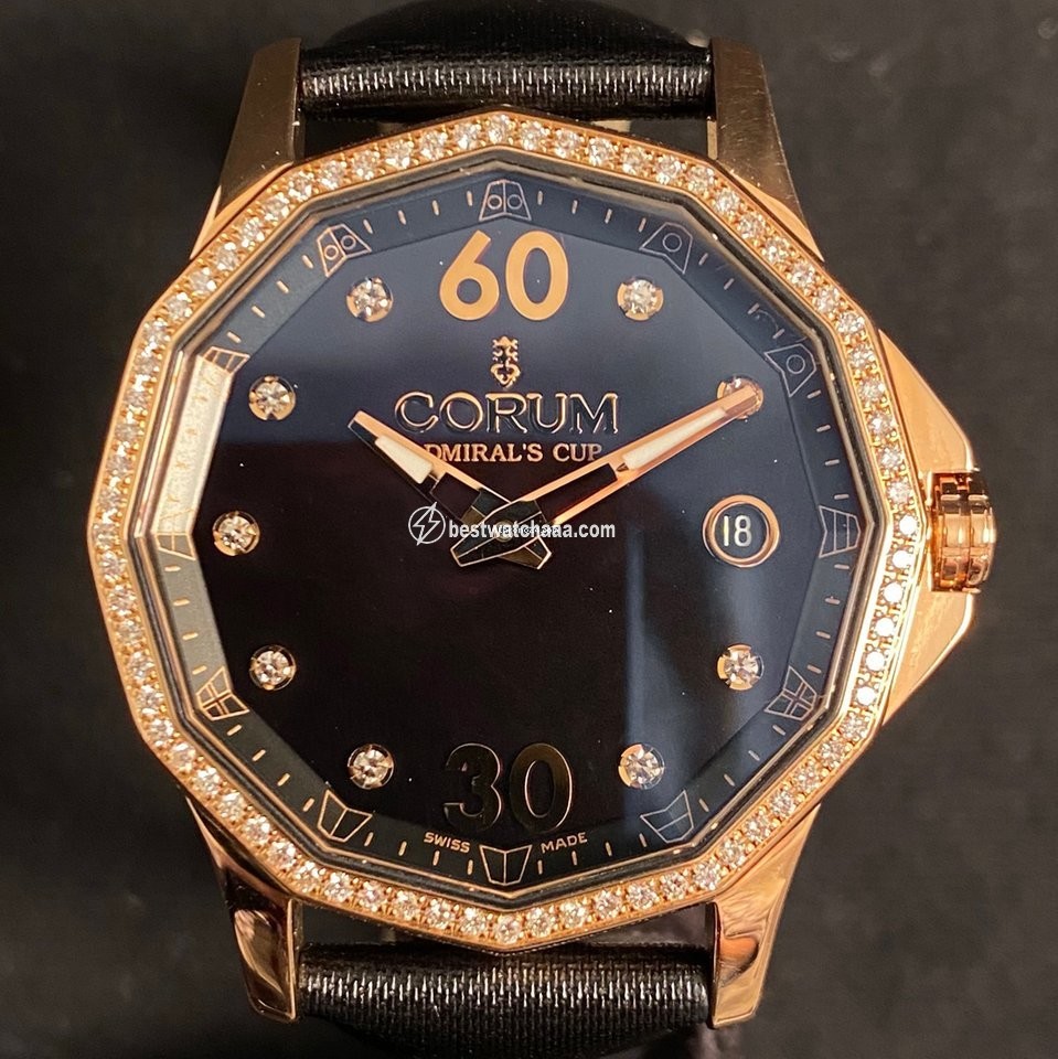 Corum Admirals Cup Legend 38 Womens watch Automatic Rose gold 082.101.85 0041 PN10
