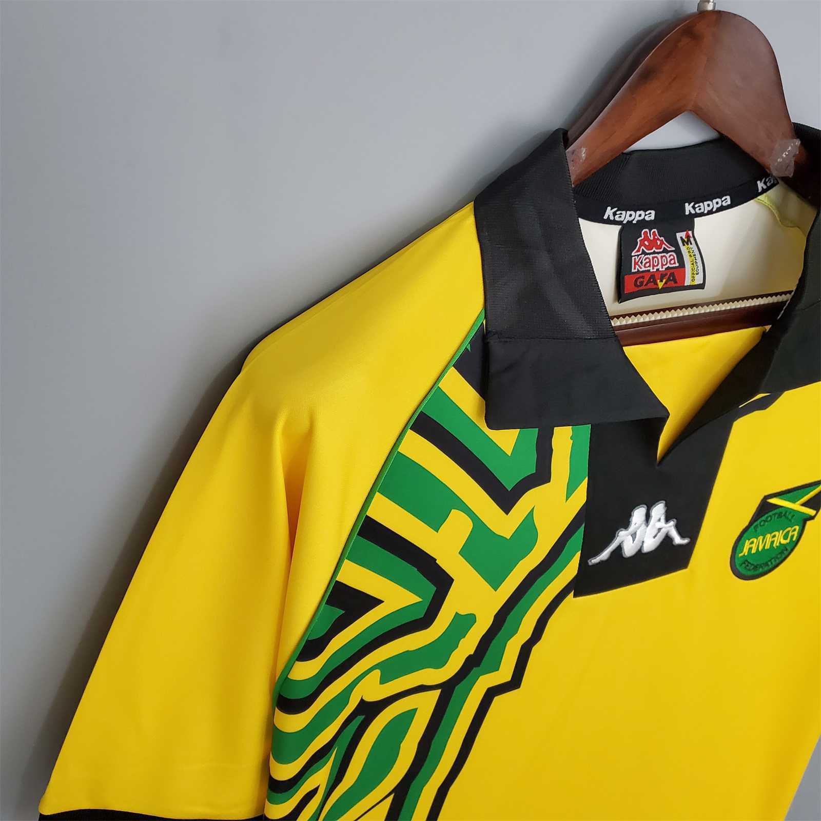 1998 Jamaica Home Soccer Retro Jersey - view 9