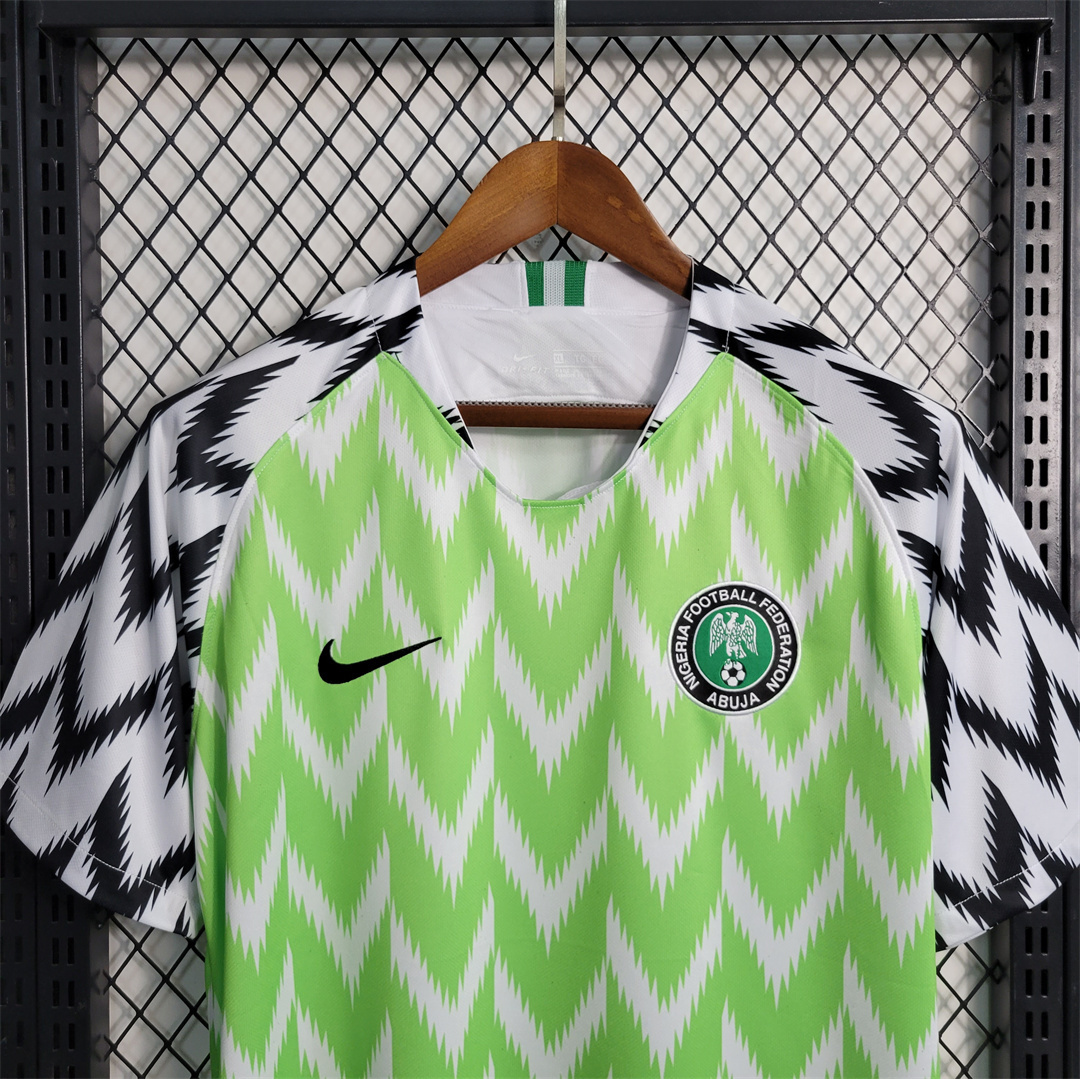 2018 Nigeria Home World Cup Retro Soccer Jersey - view 10