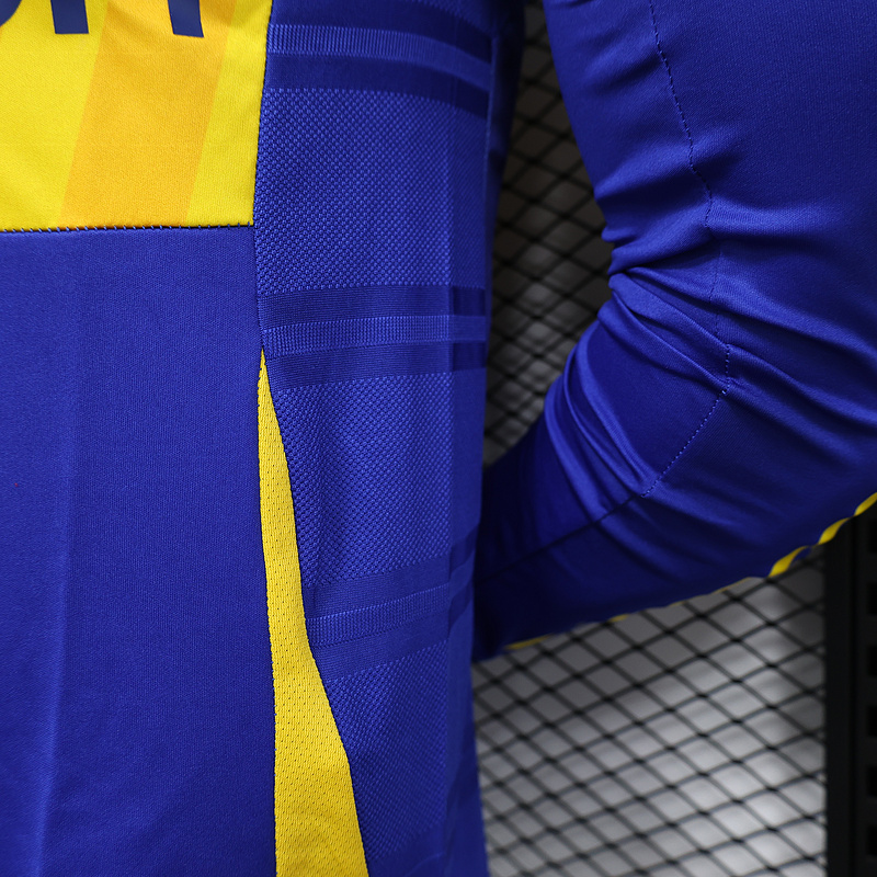 24-25 Boca Juniors  Home Jersey Long Sleeve Player Version - view 4