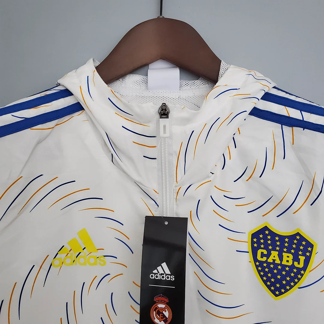 Windbreaker White Boca Juniors Jersey 1:1 Thai Quality - view 3