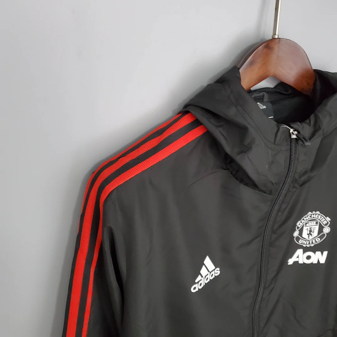 2021/2022 Manchester United Jersey Windbreaker Black - view 3