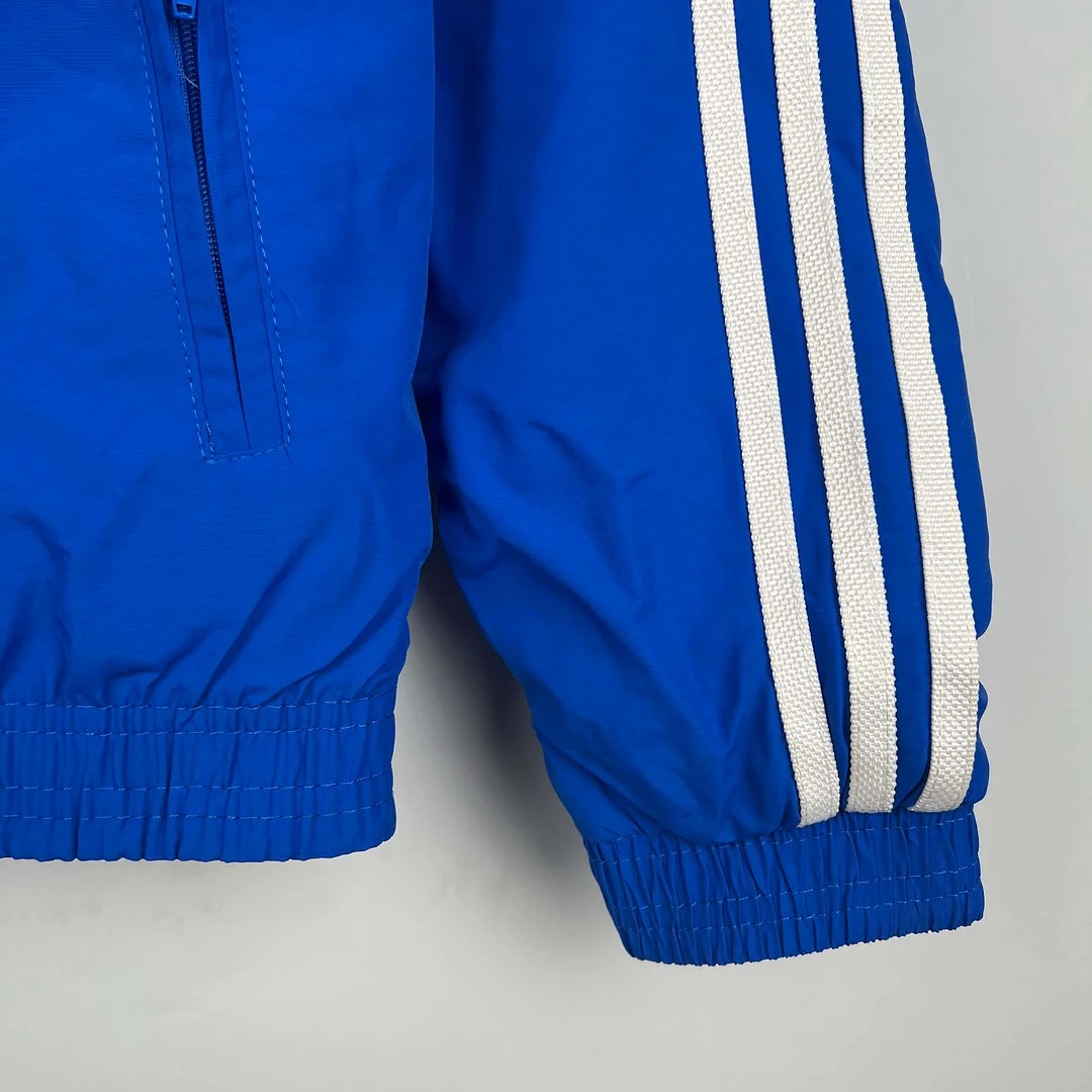 2023/2024 Lyon Reversible Windbreaker（Blue-white）Soccer Jersey 1:1 Thai Quality - view 12