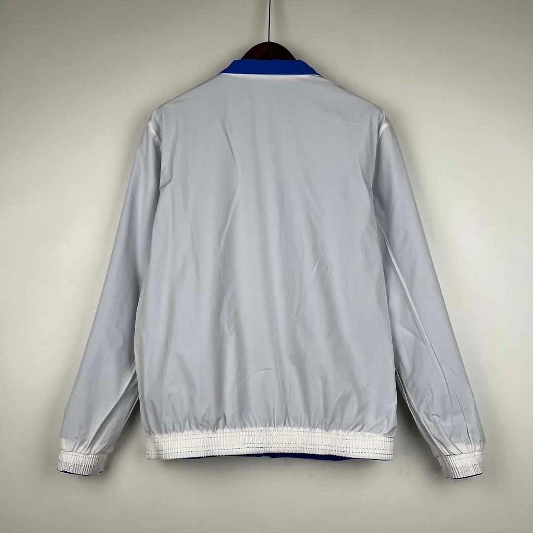2023/2024 Lyon Reversible Windbreaker（Blue-white）Soccer Jersey 1:1 Thai Quality - view 14