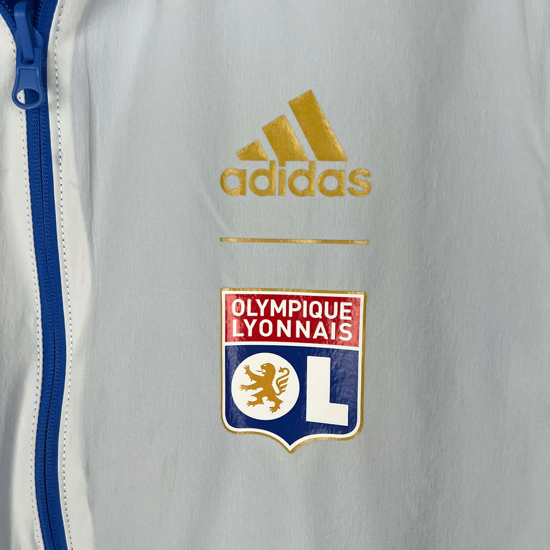 2023/2024 Lyon Reversible Windbreaker（Blue-white）Soccer Jersey 1:1 Thai Quality - view 15