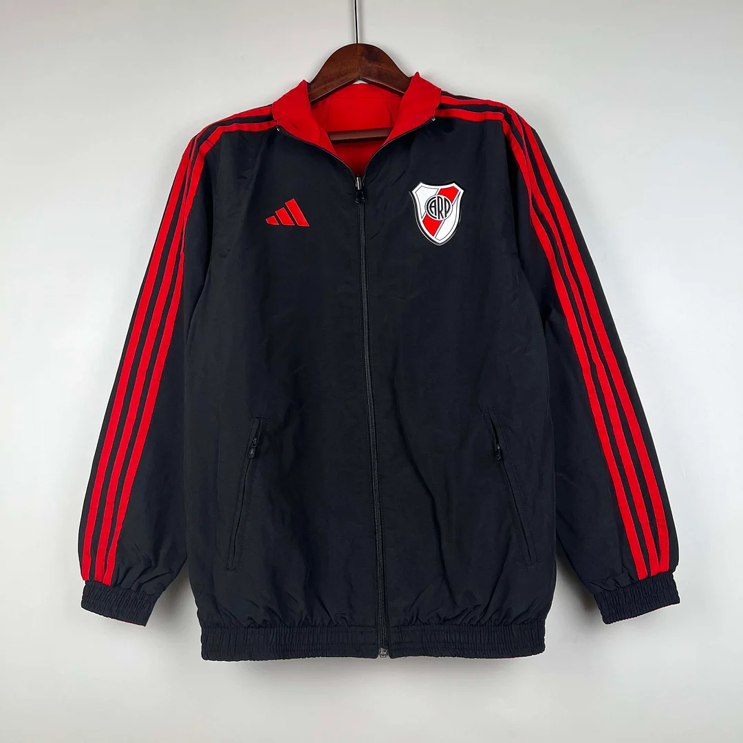 2023/2024 River Plate Jersey Windbreaker black Soccer Jersey 1:1 Thai Quality - view 4