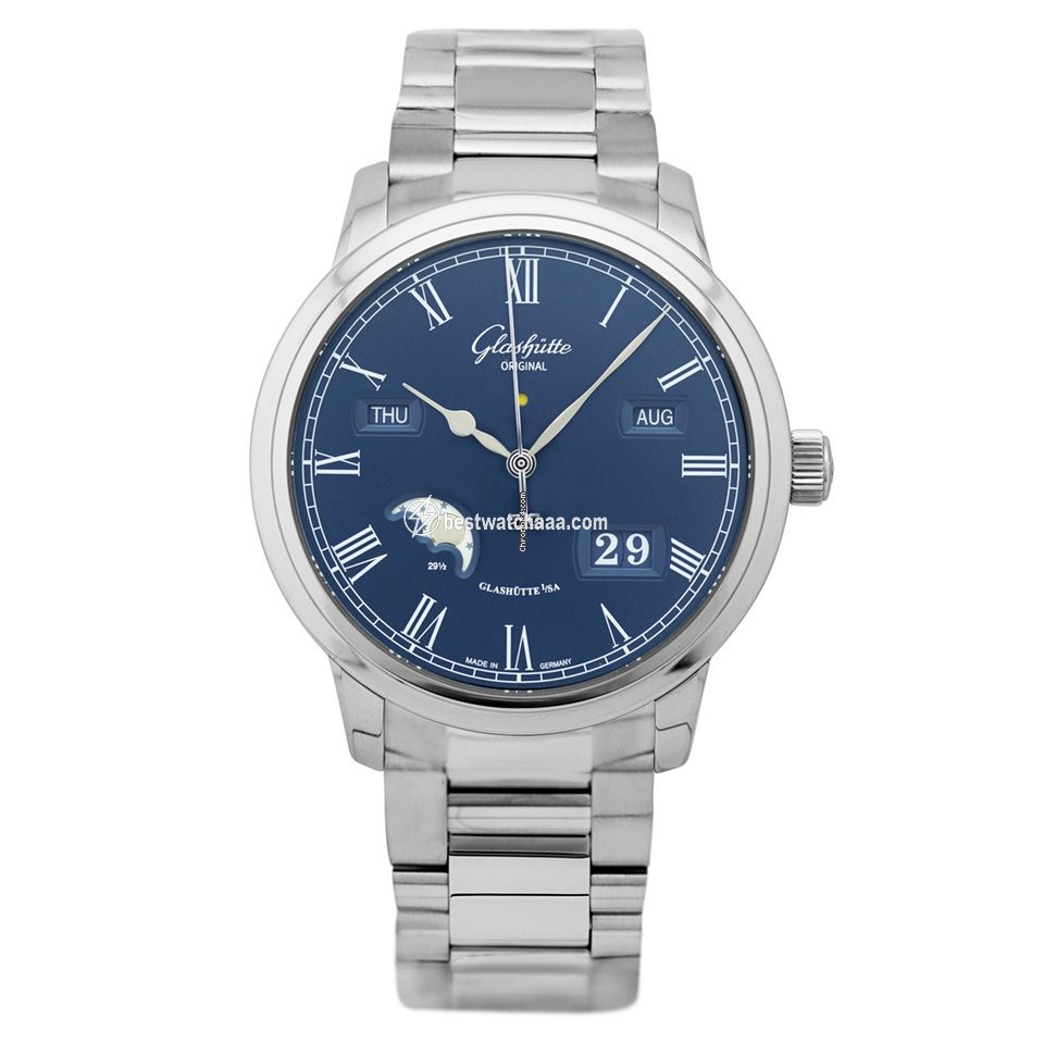 Glashutte Original Senator Perpetual Calendar Mens watch Unisex Automatic Steel 100-02-07-12-70