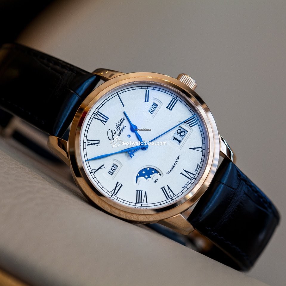 Glashutte Original Senator Perpetual Calendar Mens watch Unisex Automatic Red gold 100-02-22-05-05