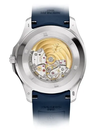 Patek Philippe Aquanaut Blue Dial   Strap White Gold 5168G-001 - gallery