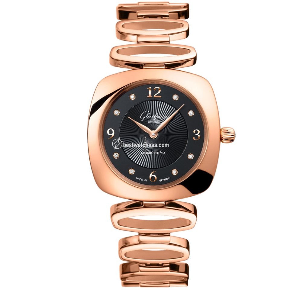 Glashutte Original Pavonina Womens watch Quartz Red gold 1-03-02-09-05-14