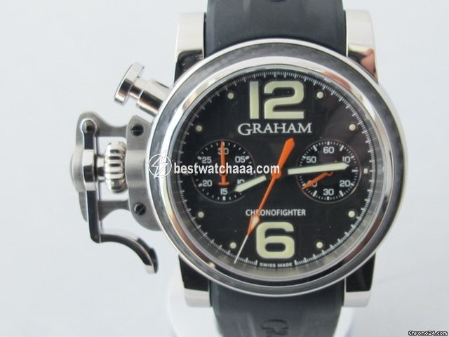 Graham Chronofighter R.A.C. Mens watch Unisex Automatic Steel 2CFCS.B18A.K25B
