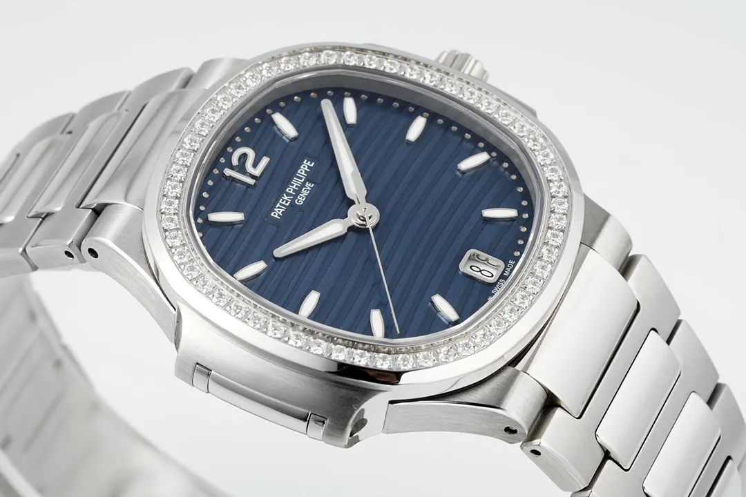 Patek Philippe Blue Nautilus Ladies Watch - gallery