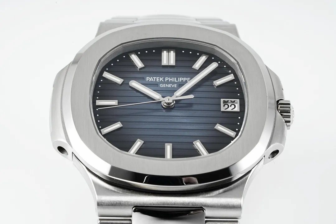 Patek Philippe 5811G Blue Nautilus Watch - gallery