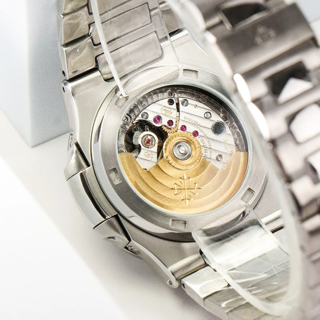 Patek Philippe Silver Nautilus Watch - gallery