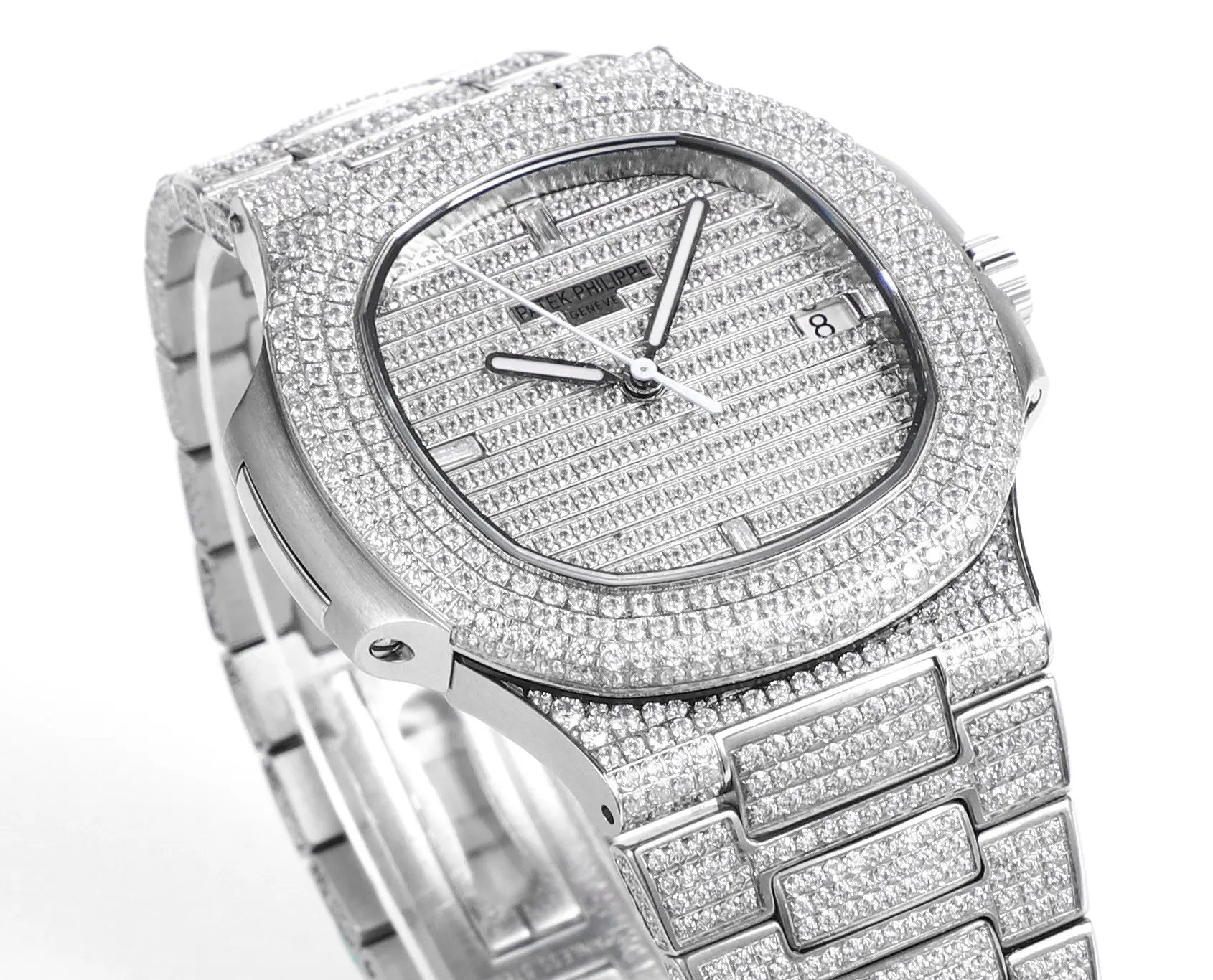 Patek Philippe Nautilus Full Star Watch, Platinum - gallery