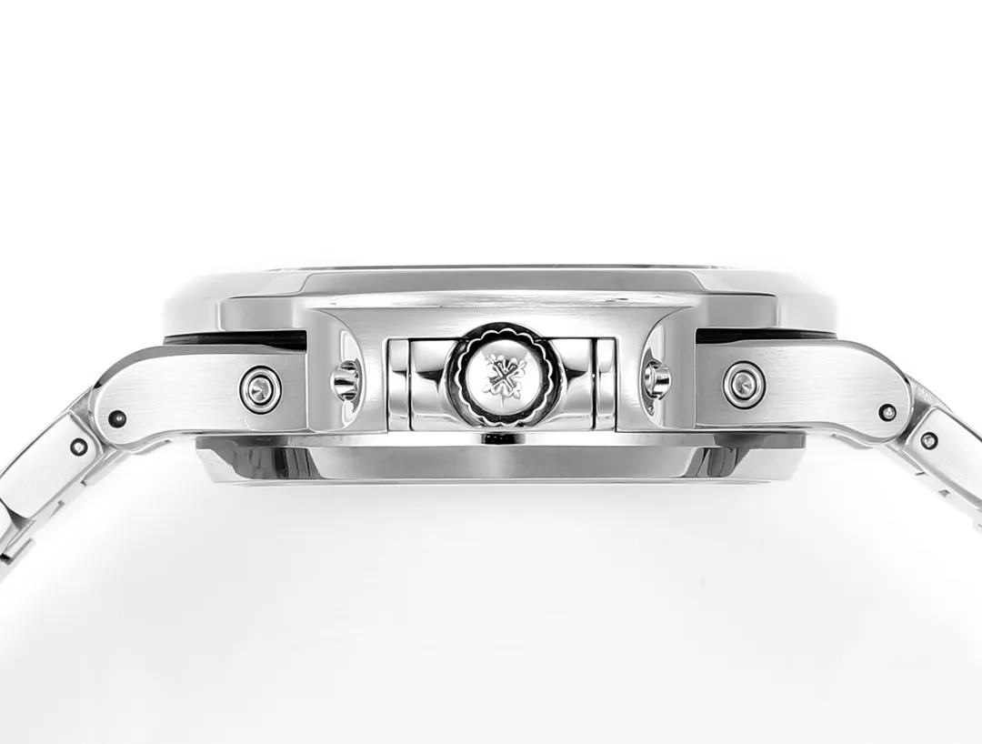 Patek Philippe Silver Nautilus Watch - gallery