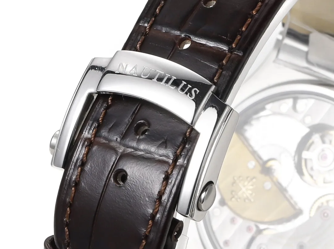 Patek Philippe Nautilus Grey Perpetual Watch - gallery