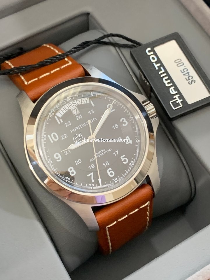 Hamilton Khaki Field King Mens watch Unisex Automatic Steel H64455533
