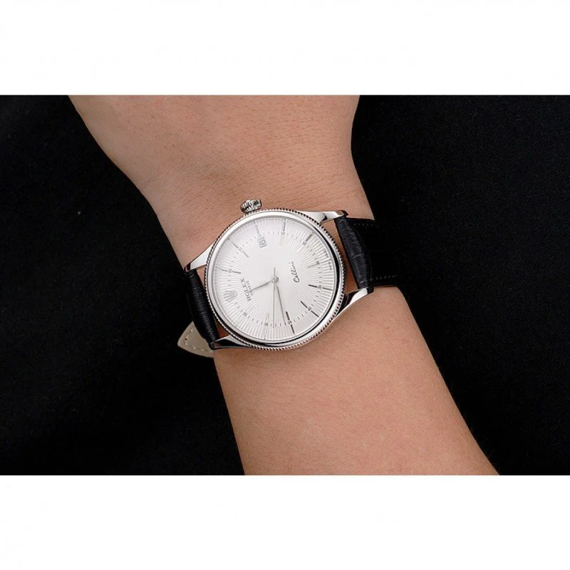 Superclone Rolex Cellini 38mm White Dial REP016802 - gallery