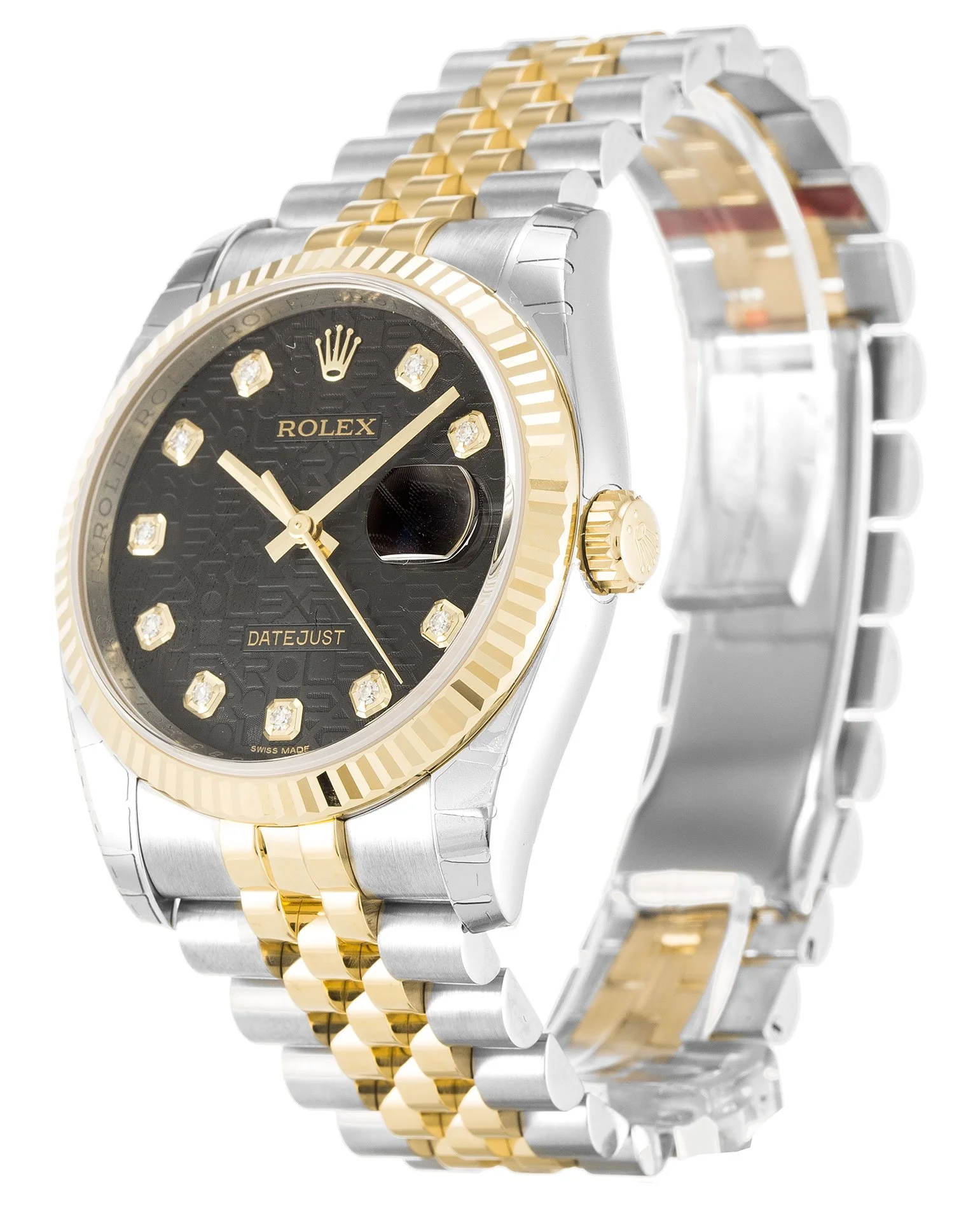 Rolex Datejust 36mm Black Jubilee Dial 116233 - gallery