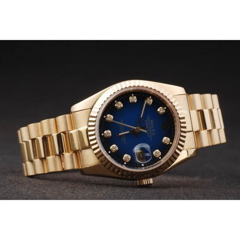 Superclone Rolex Datejust 36mm Blue Dial SRL71 - gallery