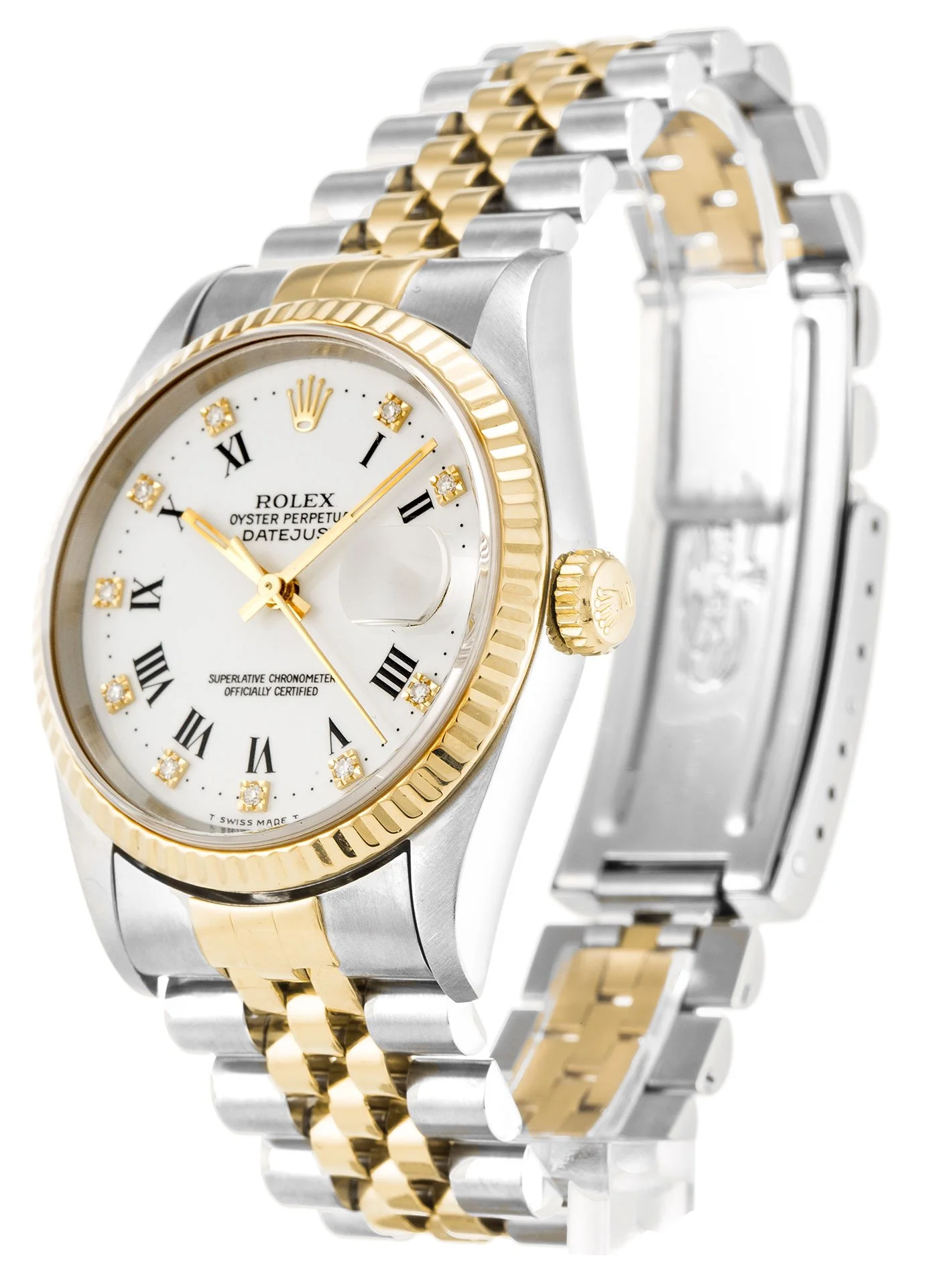 Rolex Datejust 36mm White Dial 16233 - gallery