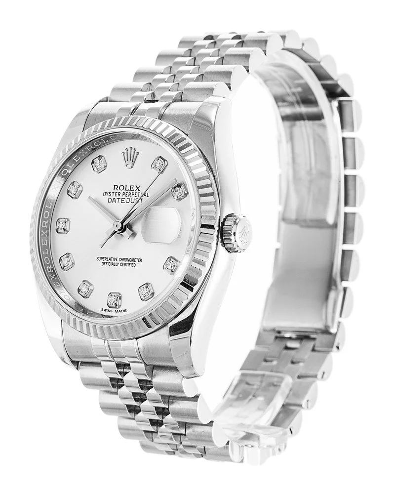 Rolex Datejust 36mm White Dial 116234 - gallery