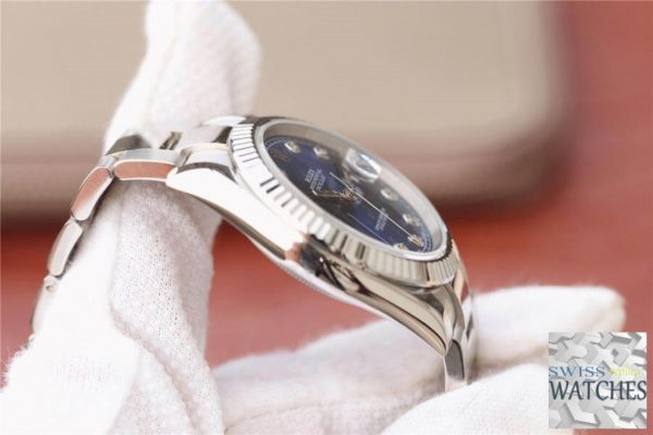 ROLEX DATEJUST BLUE DIAL STAINLESS STEEL 41MM SWISS REPLICA m126334.0015 - gallery