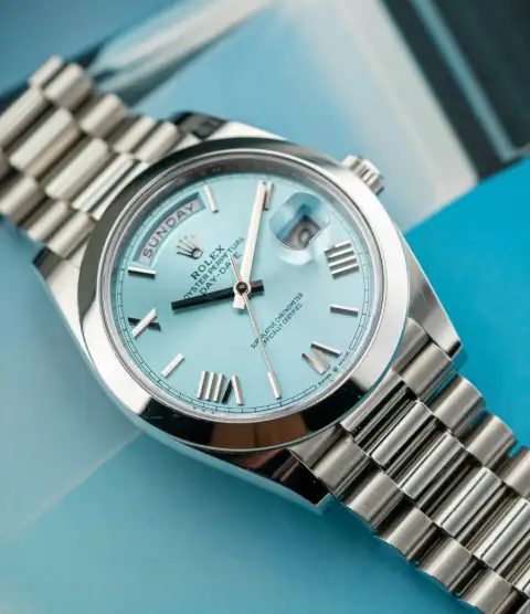 Rolex Day-Date 228396 Men’s 40mm Silver-tone Automatic - gallery