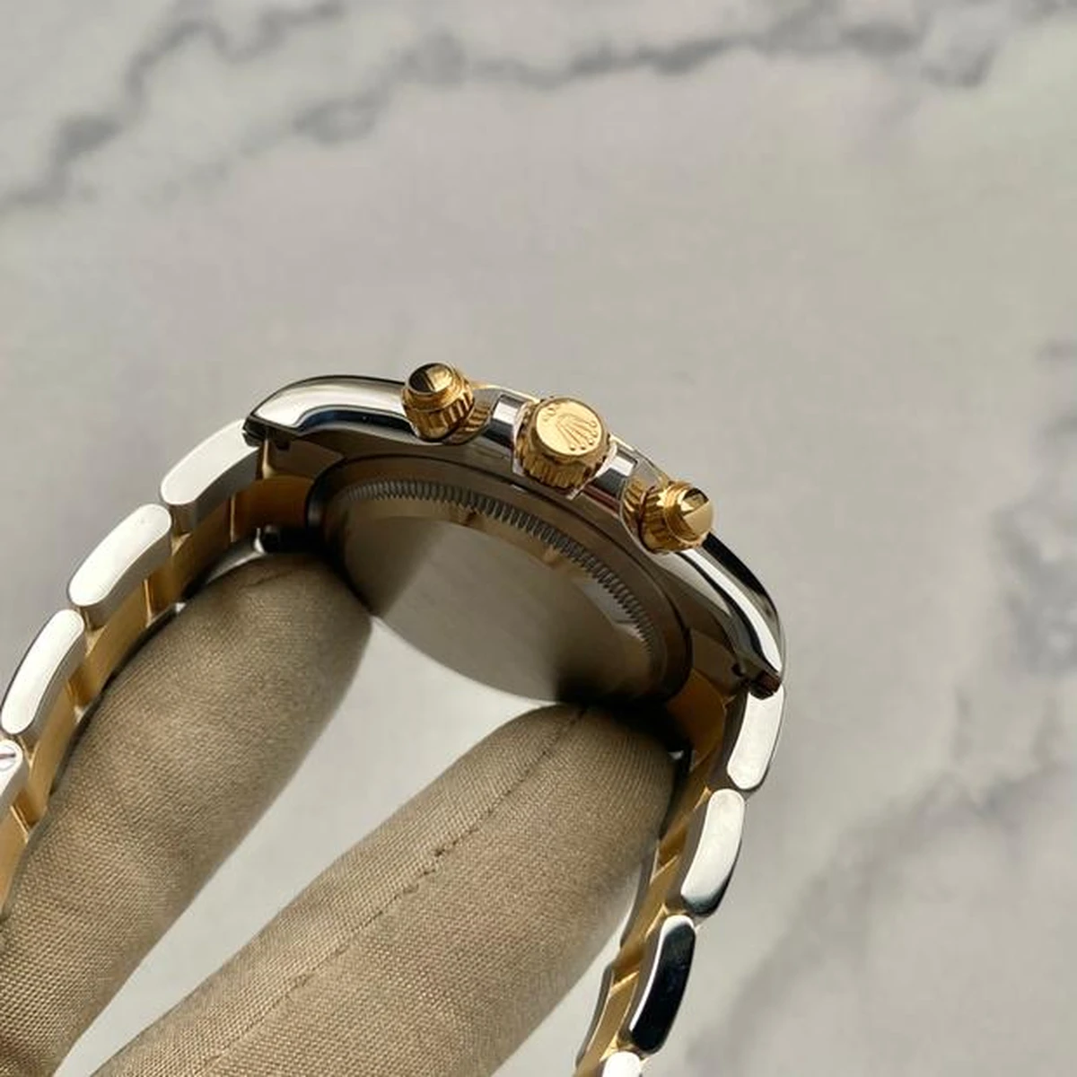 Superclone Rolex Daytona Black Diamond Dial 126503 - gallery