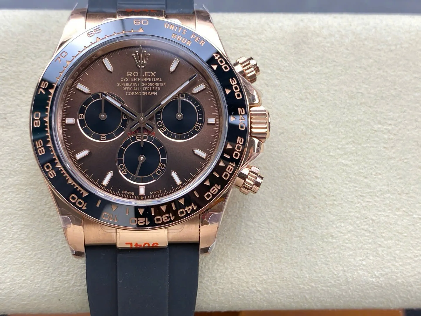 Superclone Rolex Daytona 40 mm 126515LN Bright Chocolate Dial - gallery