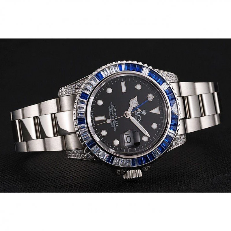 Superclone Rolex GMT-Master II 41mm Black Dial 1453747 - gallery