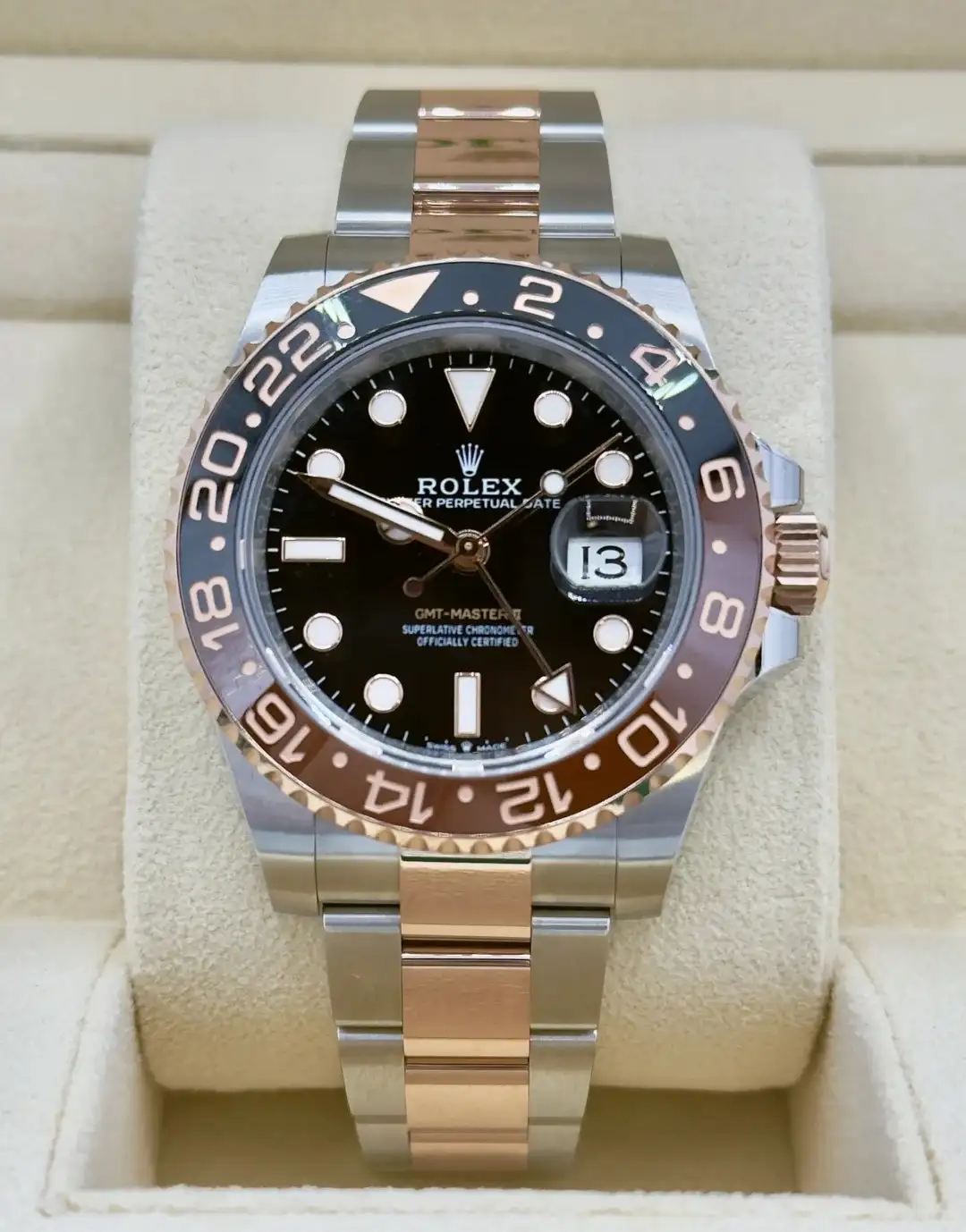 Rolex GMT-Master II Oyster 40 mm Oystersteel and Everose gold 126711CHNR - gallery