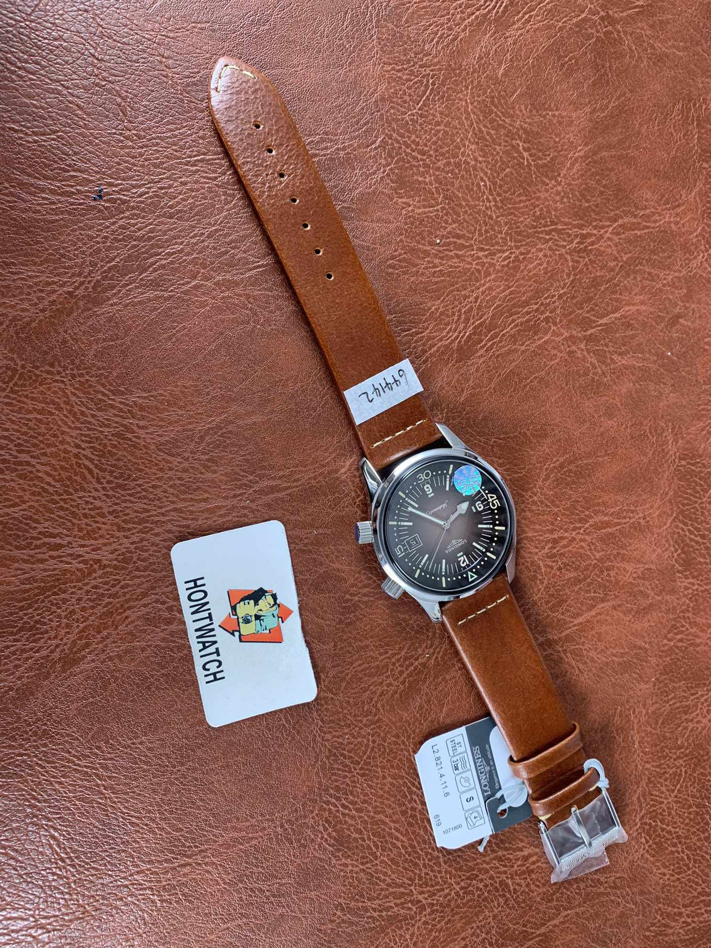 Longines Legend Diver Watch L3.774.4.60.2 - gallery