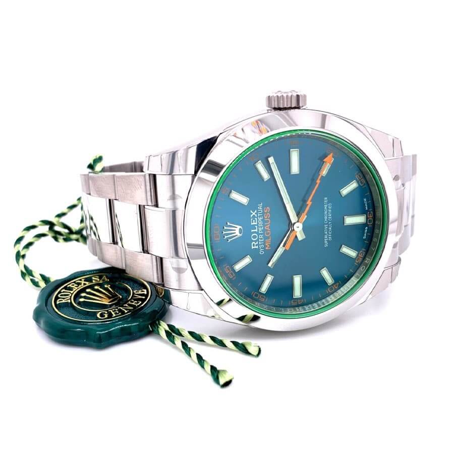 Rolex Milgauss 40mm Blue Dial 116400GV - gallery